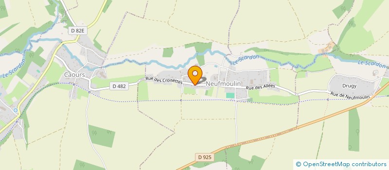 localisation de l'entreprise KADMED  NEUFMOULIN