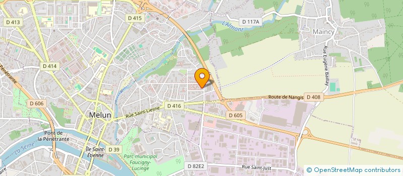 localisation de l'entreprise KADNITY à MELUN