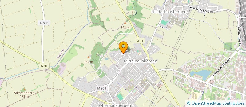 localisation de l'entreprise KADO  MITTELHAUSBERGEN