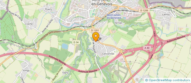 localisation de l'entreprise KADO  SAINT-JULIEN-EN-GENEVOIS