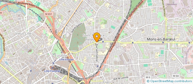 localisation de l'entreprise KADO à LILLE