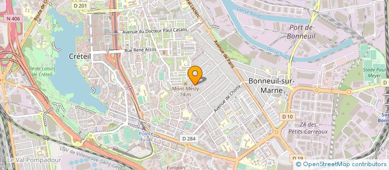 localisation de l'entreprise KADOCH JUDAICA  BONNEUIL-SUR-MARNE