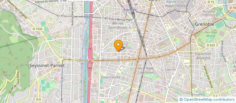 localisation de l'entreprise KADODINGO à GRENOBLE