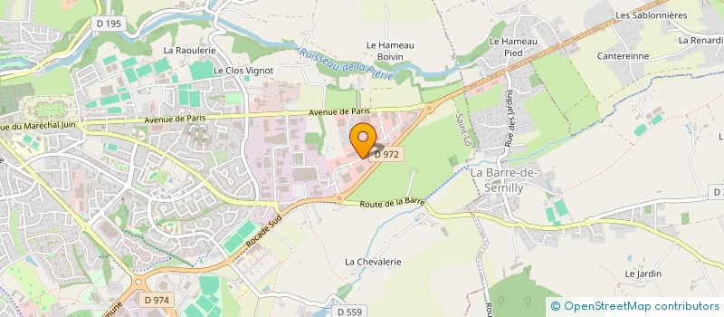 localisation de l'entreprise KADODIS à SAINT-LO