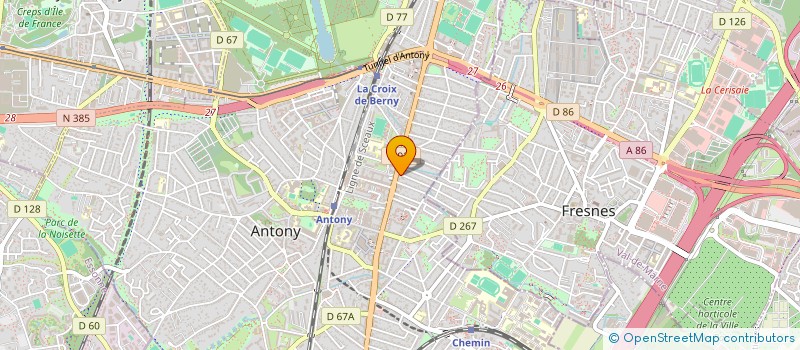 localisation de l'entreprise KADOFOTO à ANTONY