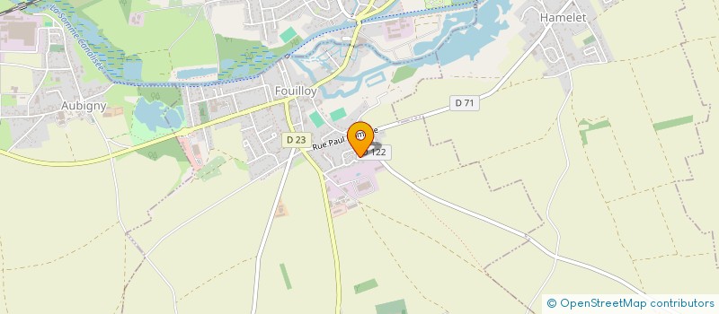 localisation de l'entreprise KADOLE  FOUILLOY