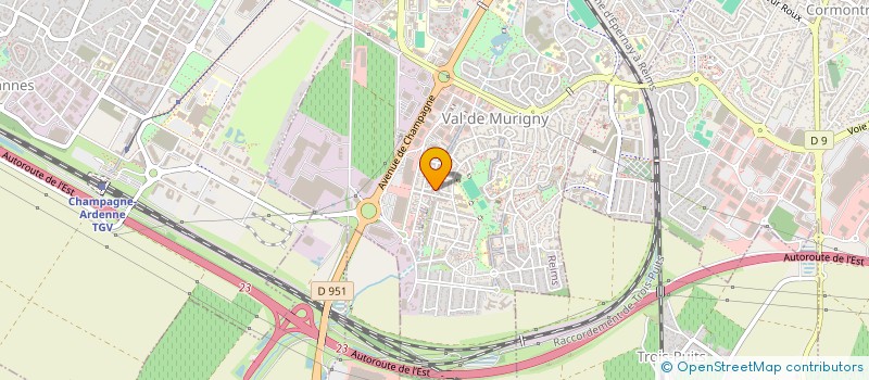 localisation de l'entreprise KADOMIEN  REIMS