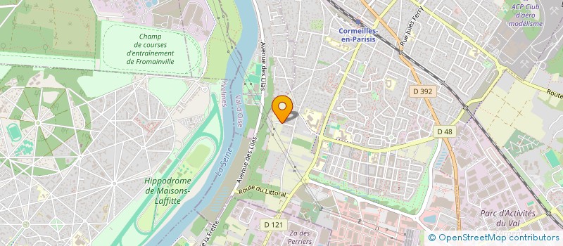 localisation de l'entreprise KADOR  CORMEILLES-EN-PARISIS