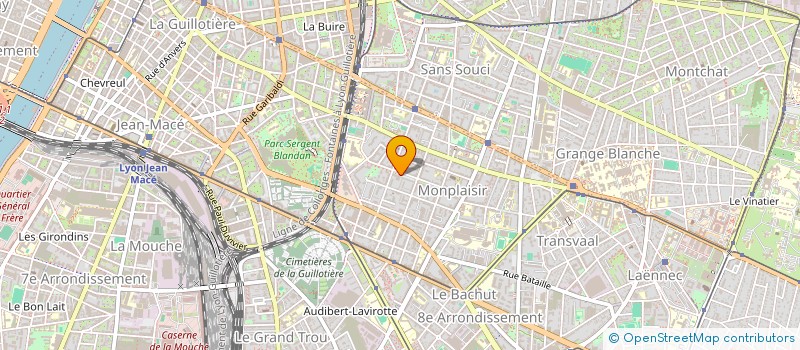 localisation de l'entreprise KADP  LYON