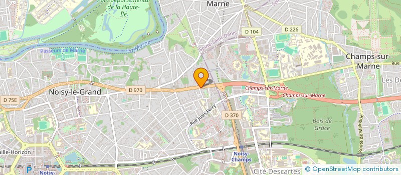 localisation de l'entreprise KADRAGE à NOISY-LE-GRAND