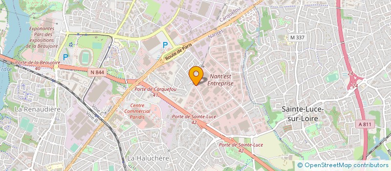 localisation de l'entreprise KADRAN à SAINT-SEBASTIEN-SUR-LOIRE