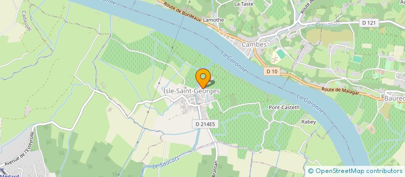 localisation de l'entreprise KADRI & FILS  ISLE-SAINT-GEORGES