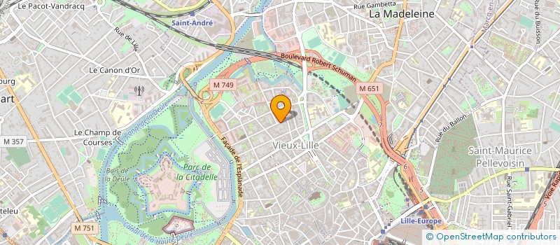 localisation de l'entreprise KADRIBAZ PRODUCTIONS à LILLE