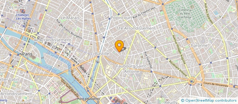 localisation de l'entreprise KADRILLAGE PROJECT  PARIS