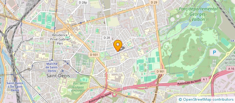 localisation de l'entreprise KADSYS à SAINT-DENIS