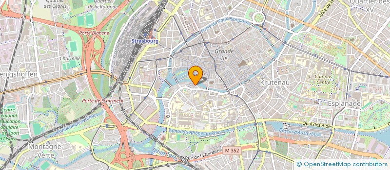 localisation de l'entreprise KADZIOLKA - JAZWINSKI  STRASBOURG