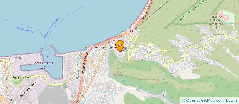 localisation de l'entreprise KAEDAMA à LA POSSESSION