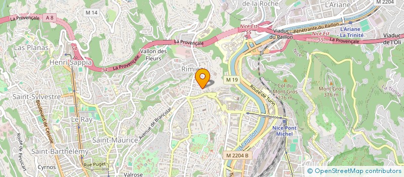 localisation de l'entreprise KAEDE HOLDING  NICE