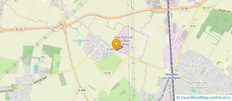 localisation de l'entreprise KAEL CONCEPT & INSTITUTS à GUIBEVILLE