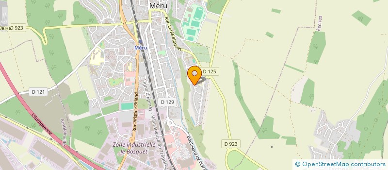 localisation de l'entreprise KAELINS  MERU