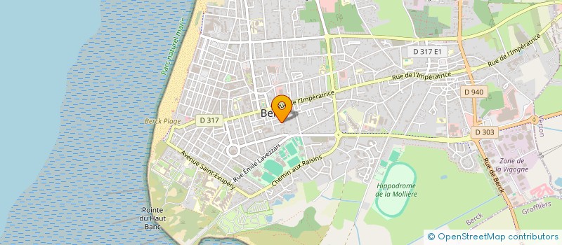 localisation de l'entreprise KAELIO  BERCK