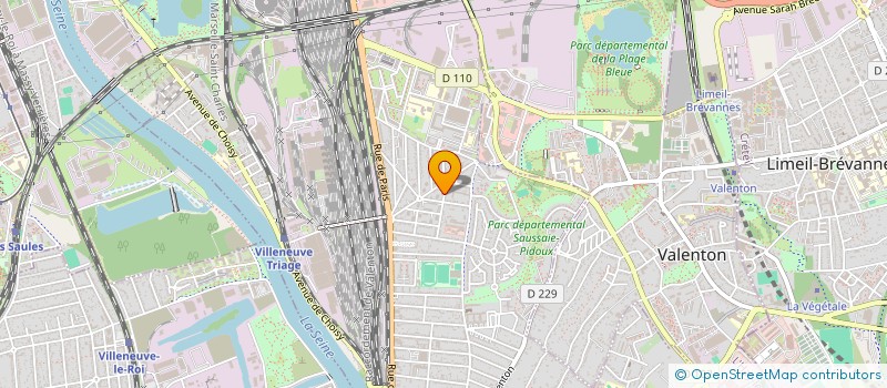 localisation de l'entreprise KAELIS TRANSPORT à VILLENEUVE-SAINT-GEORGES