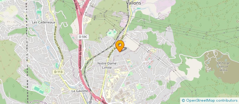 localisation de l'entreprise KAELO à SEPTEMES-LES-VALLONS