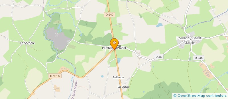 localisation de l'entreprise KAELOTHY à POULIGNY-SAINT-MARTIN
