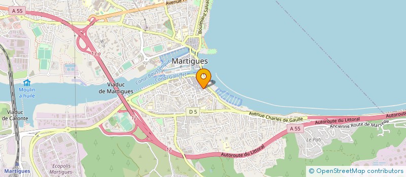 localisation de l'entreprise KAELYS à MARTIGUES