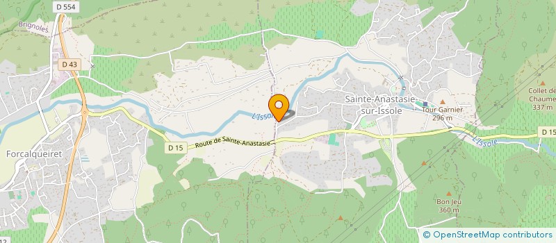 localisation de l'entreprise KAEN  FORCALQUEIRET