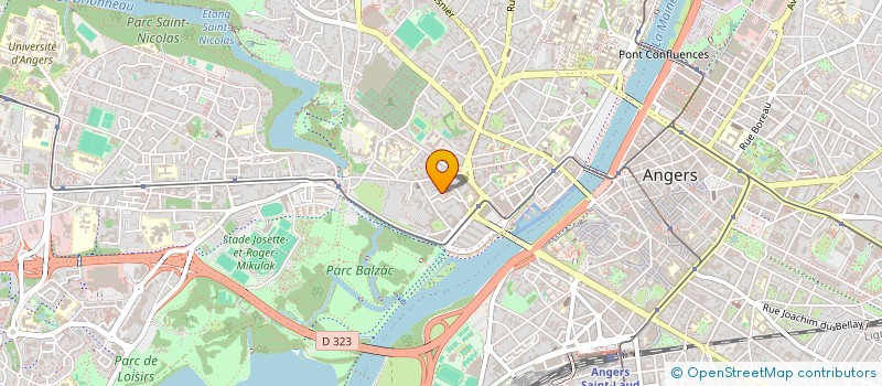 localisation de l'entreprise KAF BATIMENT  ANGERS