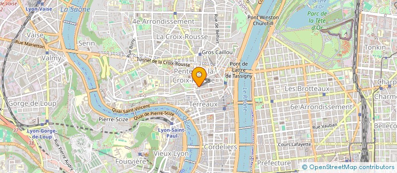 localisation de l'entreprise KAF'CONTINE à LYON