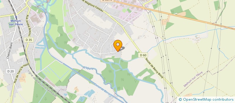 localisation de l'entreprise KAF DU PARADIS  MEHUN-SUR-YEVRE