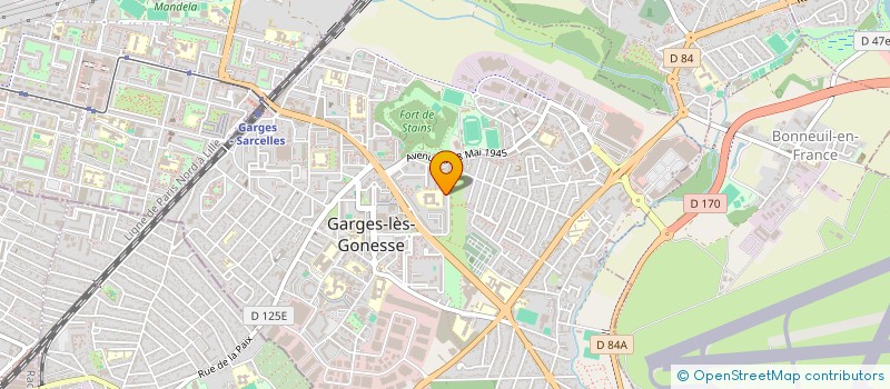 localisation de l'entreprise KAF TRADING  GARGES-LES-GONESSE