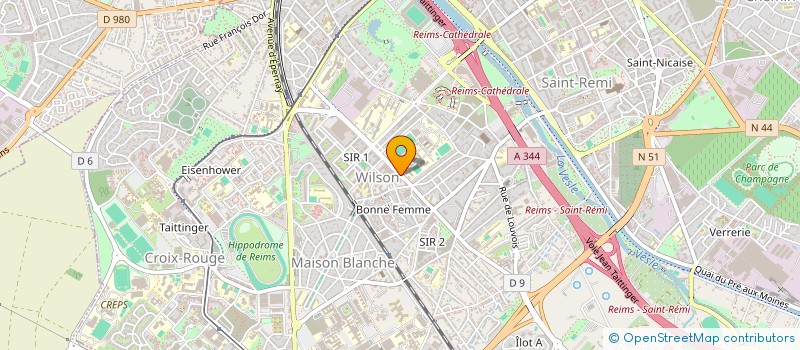 localisation de l'entreprise KAFA  REIMS