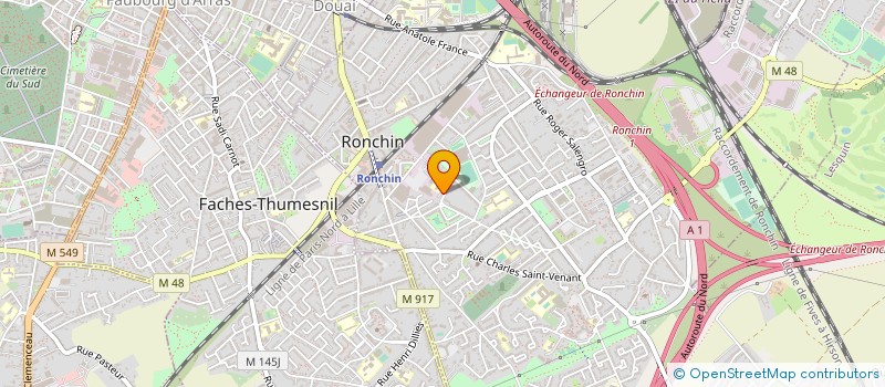localisation de l'entreprise KAFA ACADEMY à RONCHIN