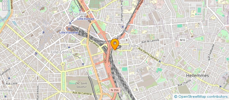 localisation de l'entreprise KAFARD PRODUCTION à LILLE