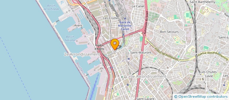localisation de l'entreprise KAFE DUO à MARSEILLE