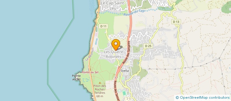 localisation de l'entreprise KAFE LA KOUR  SAINT-LEU