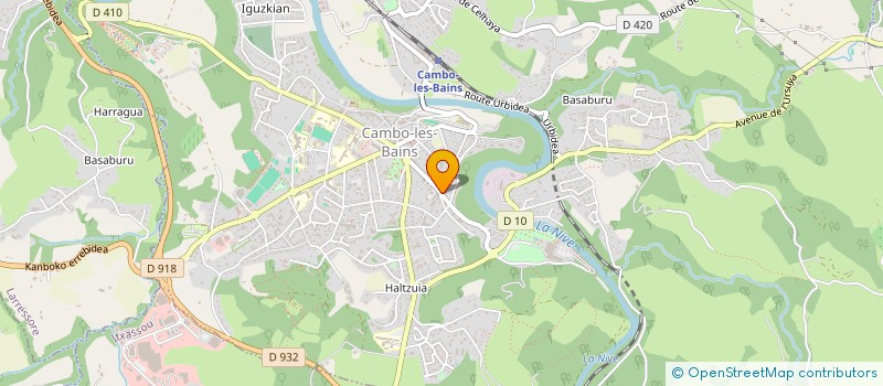 localisation de l'entreprise KAFE XAIA  CAMBO-LES-BAINS