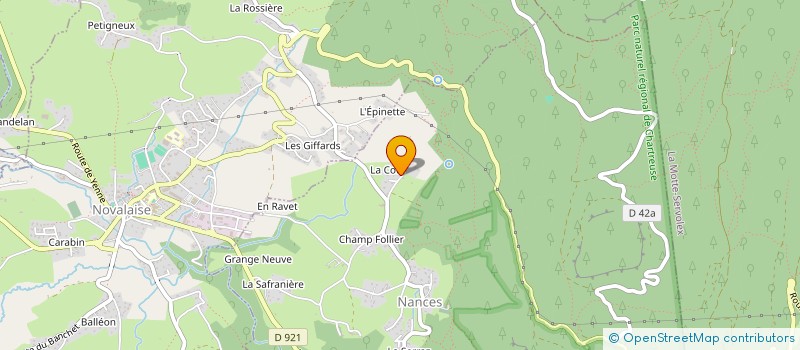 localisation de l'entreprise KAFEINE DEVELOPPEMENT à NANCES