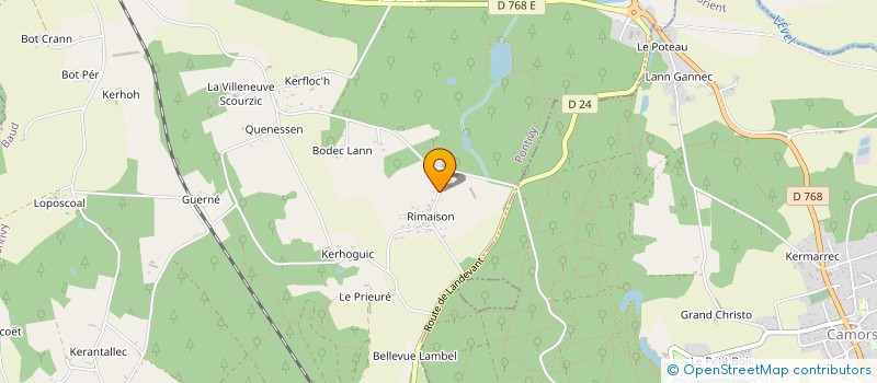 localisation de l'entreprise KAFETA  BAUD