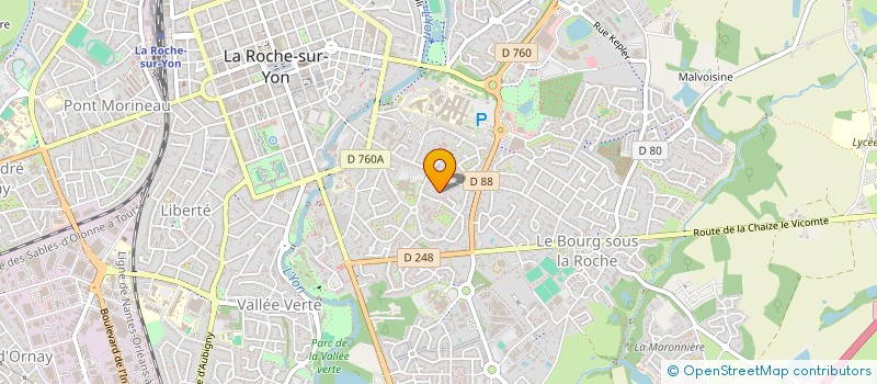 localisation de l'entreprise KAFF INVESTISSEMENTS à LA ROCHE-SUR-YON