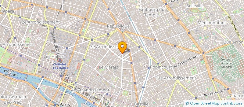 localisation de l'entreprise KAFFE CHIC  PARIS