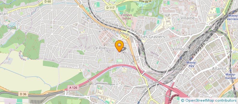 localisation de l'entreprise KAFFINE  PALAISEAU