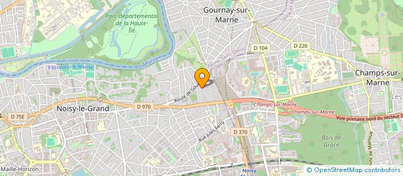 localisation de l'entreprise KAFLO  NOISY-LE-GRAND