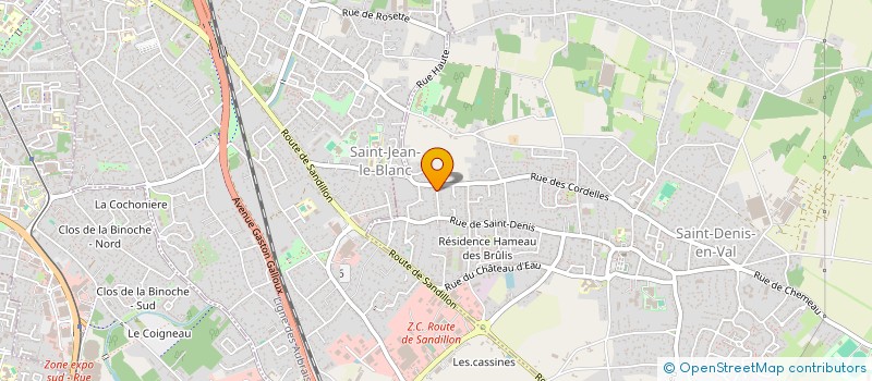localisation de l'entreprise KAFLORED à SAINT-DENIS-EN-VAL