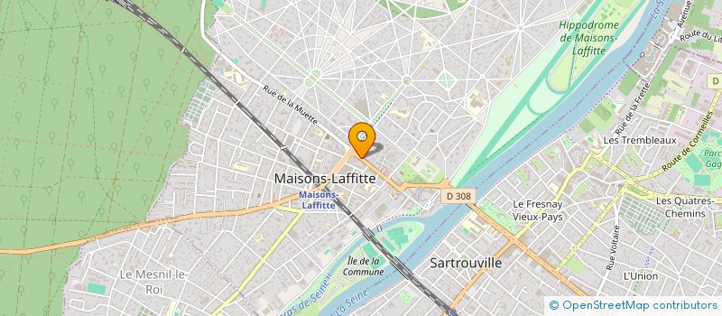 localisation de l'entreprise KAFOC  MAISONS-LAFFITTE