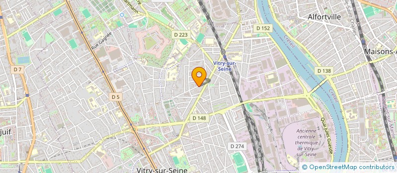localisation de l'entreprise KAFOERJE CONSULTING à VITRY-SUR-SEINE