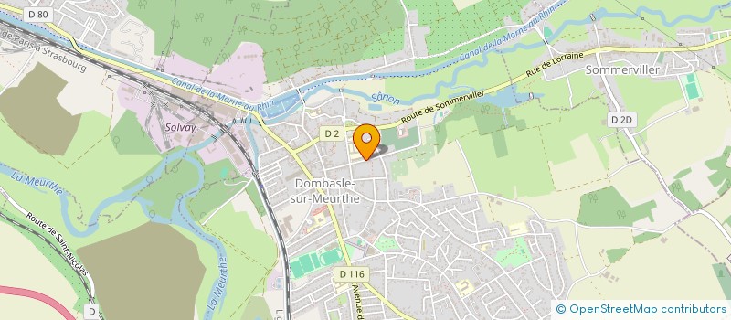 localisation de l'entreprise KAFOUNDE PRODUCTION  DOMBASLE-SUR-MEURTHE